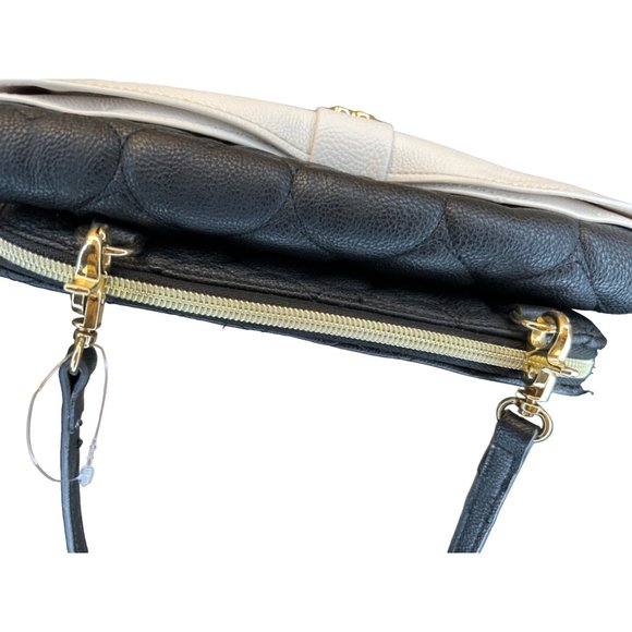 Betsy Johnson crossbody Love Black/White bag - Picture 8 of 13